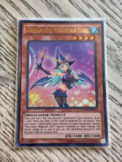 YUGIOH! Chocolate Magician Girl MVP1-EN052 Ultra Rare Unlimited Edition NM - Image 1