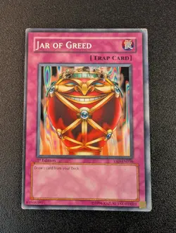 Jar of Greed YSD-EN036 Common 1st Edition LP - Image 1