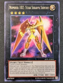 Number 102: Star Seraph Sentry JOTL-EN053 Rare Unlimited Edition VLP - Image 1