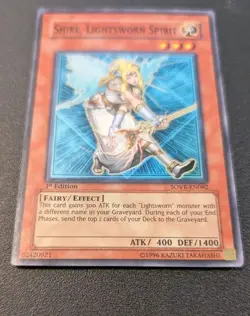 Shire, Lightsworn Spirit - SOVR-EN082 - Super Rare - 1st Edition LP - Image 3
