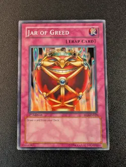 Jar of Greed SD3-EN029 Common 1st Edition LP - Image 1