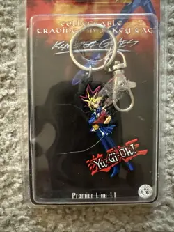 Yu-Gi-Oh Collectible Trading Pin & Key Tag Chain Vintage Y2K - Image 3