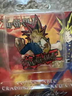 Yu-Gi-Oh Collectible Trading Pin & Key Tag Chain Vintage Y2K - Image 4