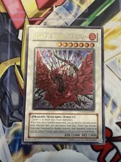 Black Rose Dragon CSOC-EN039 Ultimate Rare YuGiOh Card English Holo - Image 1