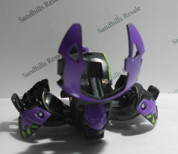 Bakugan Oxidox Black Darkus Geogan Rising B200 - card - cores - Image 3