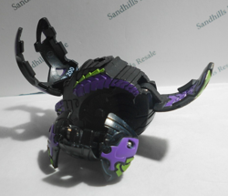 Bakugan Oxidox Black Darkus Geogan Rising B200 - card - cores - Image 5