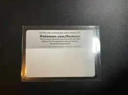 Blank Pokemon Code Card Misprint SP Pokemon Card - Image 1