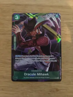 Dracule Mihawk (Illustration Box Vol.4) ST12-003 One Piece Promotion Cards Foil - Image 1