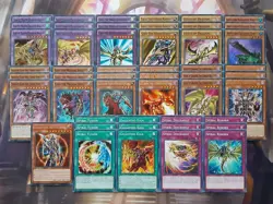 YuGiOH Complete Gaia the Dragon Champion Deck 49 Cards Fierce Knigh + Bonus Gift - Image 1