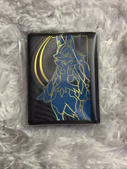 Lucario Card Sleeves From Mega Evolutions ETB 65 Count - Image 1
