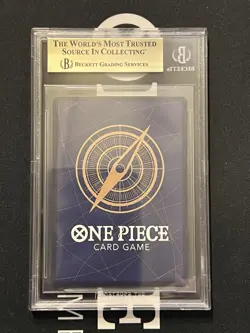 BGS 10 Monkey D. Luffy SR Premium Card Collection One Piece Day 2024 OP07-109 - Image 2