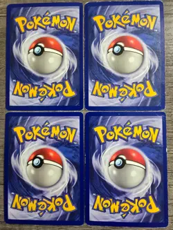 4 Trainer Base Set Cards - Pokemon TCG Vintage - Image 2