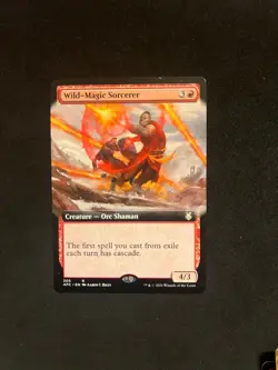 Wild-Magic Sorcerer #305 [Adventures in the Forgotten Realm] Magic MTG Cards LP - Image 1