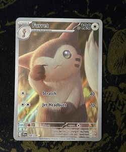 Furret 168/159 Sv09: Journey Together Holo Pokemon cards near mint - Image 1