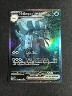 Golisopod ex 246/182 Sv04 Paradox Rift SIR Illustration Rare Pokemon Card TCG - Image 1