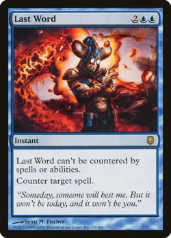 Last Word MP #23 Darksteel MTG - Image 1