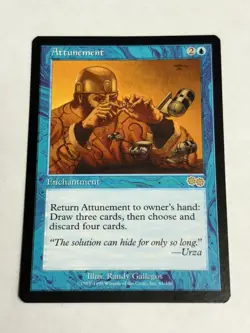 MTG - Attunement - Urza's Saga (USG) NM Free Shipping! - Image 1