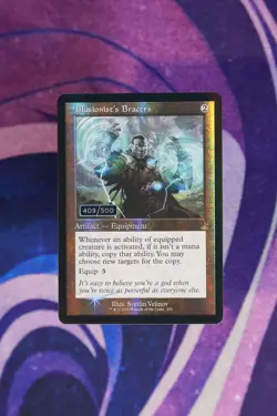 Magic: The Gathering Illusionist's Bracers SERIALIZED 409/500 NM - Image 1