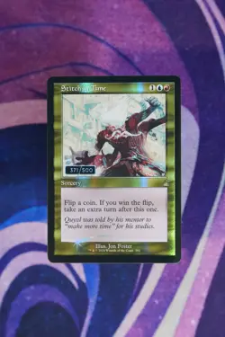 Magic: The Gathering Stitch in Time SERIALIZED 371/500 NM - Image 1