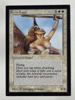 Serra Angel CE LP Light Play MTG Magic The Gathering - Image 1