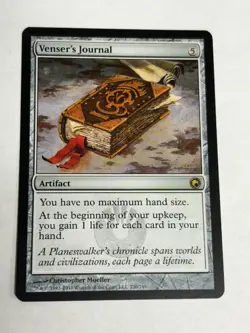 Magic The Gathering Scars of Mirrodin Venser's Journal MTG NM - Image 2