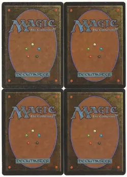 MTG Dark Ritual x4 Revised Edition Common NM/LP Playset - Image 2