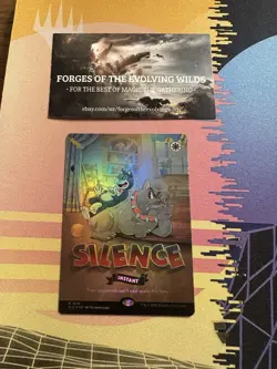 Silence Foil Secret Lair Twisted Toons SLD - Image 1