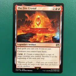 MTG The Fire Crystal 135 Universes Beyond Final Fantasy Regular Rare NM - Image 1