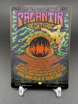 MTG - The Lord of the Rings - Palantir of Orthanc Poster Showcase Foil M-0749 - Image 1