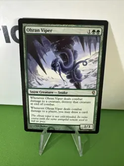 Magic The Gathering TCG Ohran Viper Duel Decks: Jace vs. Vraska Regular LP - Image 1
