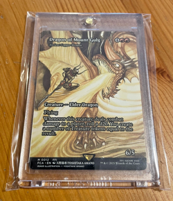 Dragon of Mount Gulg - Ancient Copper Dragon MTG Magic Gathering Final Fantasy - Image 1