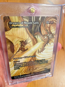 Dragon of Mount Gulg - Ancient Copper Dragon MTG Magic Gathering Final Fantasy - Image 3