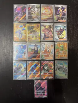 Pokemon TCG S&V Base/Paldea Evolved IR, Full Art | 17 Card Lot NM | Lot #12 - Image 1