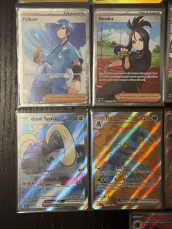 Pokemon TCG S&V Base/Paldea Evolved IR, Full Art | 17 Card Lot NM | Lot #12 - Image 4