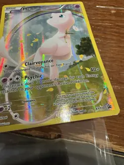 2016 POKEMON XY BLACK STAR PROMO MYTHICAL POKEMON COLL #XY110 FULL ART/MEW - Image 3