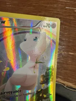 2016 POKEMON XY BLACK STAR PROMO MYTHICAL POKEMON COLL #XY110 FULL ART/MEW - Image 4