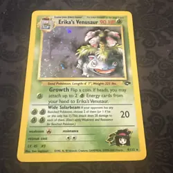 Pokemon Erika's Venusaur 4/132 Gym Challenge Holo - Image 1