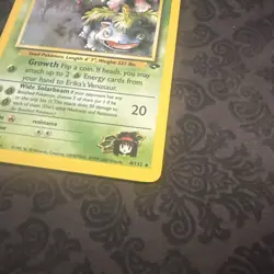 Pokemon Erika's Venusaur 4/132 Gym Challenge Holo - Image 3