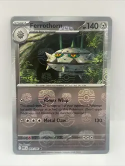 Ferrothorn 069/086 White Flare Master Ball Pattern English NM Pokemon TCG - Image 1