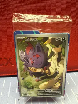 N's Zorua 189 SEALED Journey Together Pokemon Black Star Promo - Image 1