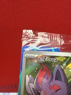 N's Zorua 189 SEALED Journey Together Pokemon Black Star Promo - Image 3
