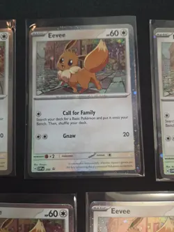 Eevee SVP200 Scarlet & Violet Black Star Promo Holo Pokemon TCG - NM - Image 3