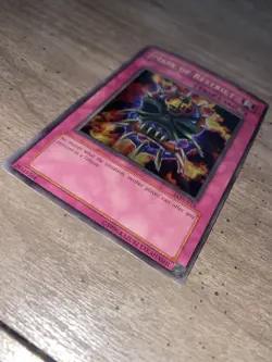 Yu-Gi-Oh Mask of Restrict LON-018 Ultra Rare Unlimited Edition, Lightly Played - Image 3