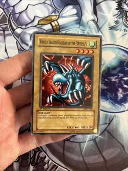 (STE) YuGiOh Winged Dragon, Guardian of the Fortress #1 MRD-002 1st LP - Image 4