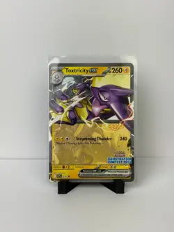 Pokemon Illustration Contest 2024 Feraligatr Toxtricity EX TCG Trading Cards - Image 1