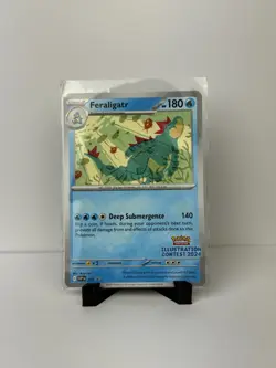 Pokemon Illustration Contest 2024 Feraligatr Toxtricity EX TCG Trading Cards - Image 3
