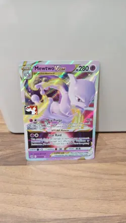 Mewtwo VStar 031/078 Prize Pack Play! Full Art Rare Stamped Pokemon Card - NM - Image 1