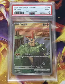 Victini 208 Sv: Scarlet & Violet Promo Cards Holo PSA 9 - Image 1