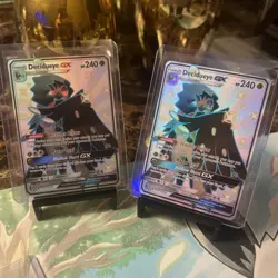 Pokemon TCG Decidueye GX SV47/SV94 Hidden Fates: Shiny Vault Holo NM x2 cards - Image 1