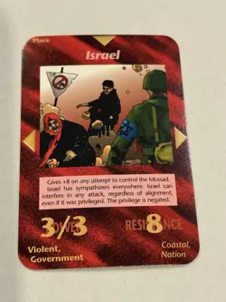 Illuminati New World Order INWO Limited Card Game NWO Israel Jewish Conspiracy - Image 1